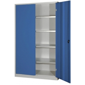 Dílenská skříň 1200 x 1950 x 500 mm, RAL 7035/5015