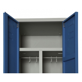 Šatní skříň s křídlovými dveřmi 1800x600x500 mm